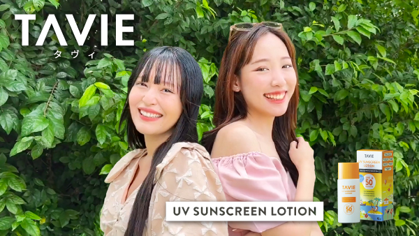 Tavie_UV sunscreen promotion image