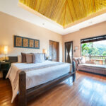 Premier Classic Hillside - Bed & Sitting Area with View